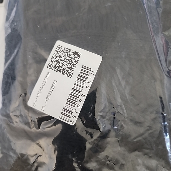 O6 - Crochet Black Cover-Up Dress - Picture 5 of 11